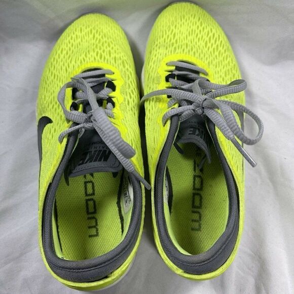 Nike Womens Zoom Fit Training Running Volt Green/Black Athletic Shoe Size 5.5 - Picture 7 of 9